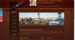 Desktop Screenshot of jimenezconsultingtaxservices.com