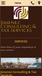 Mobile Screenshot of jimenezconsultingtaxservices.com